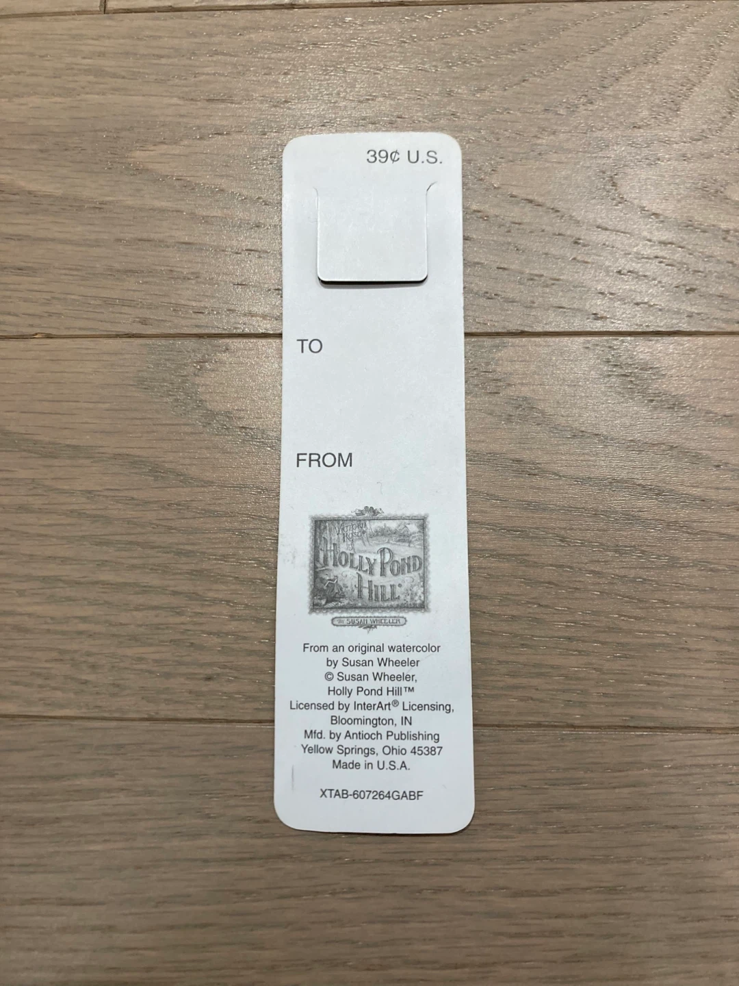 ⚽️Holly Pond Hill Bookmark by Susan Wheeler - photo 2