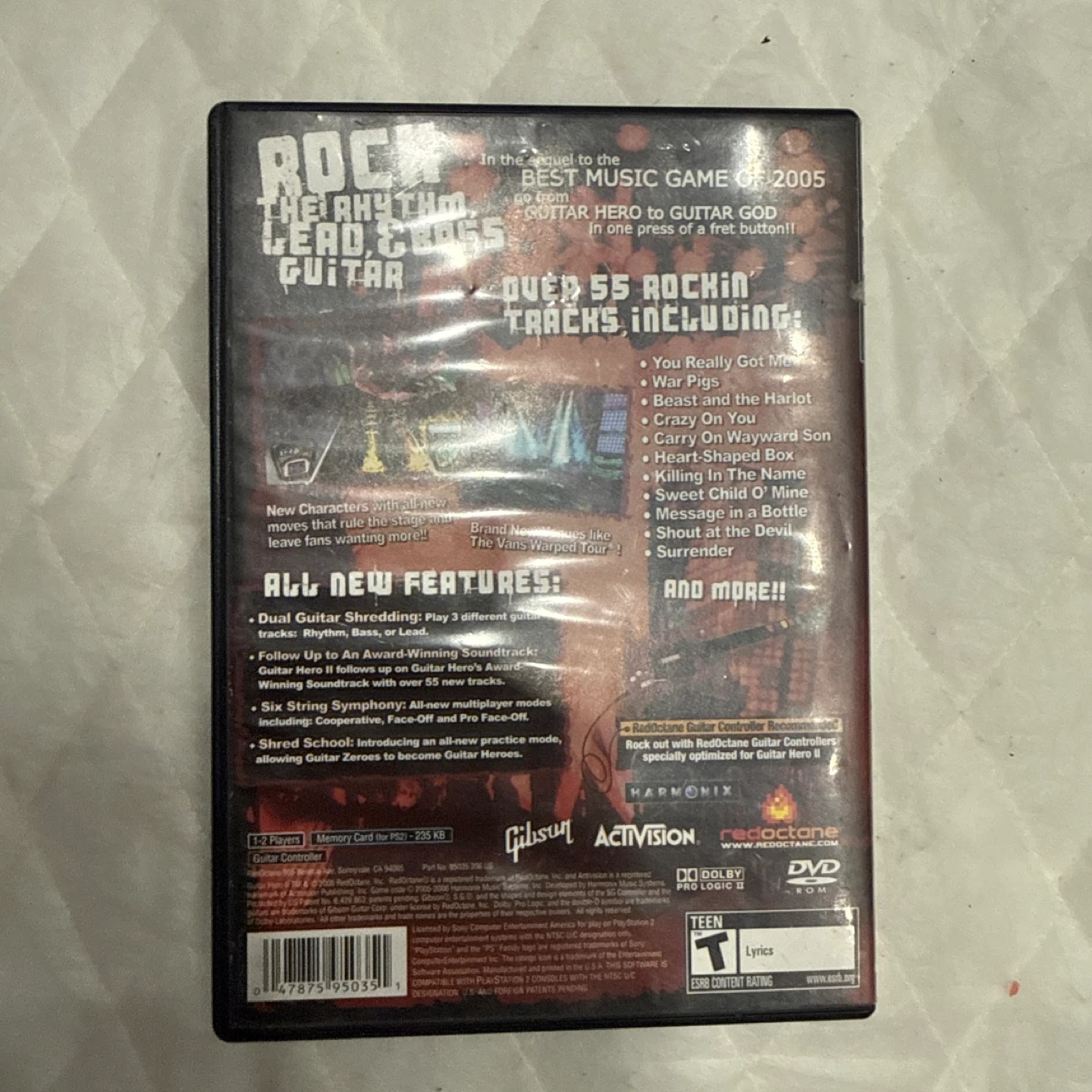 Guitar Hero II PlayStation 2 Game - photo 2