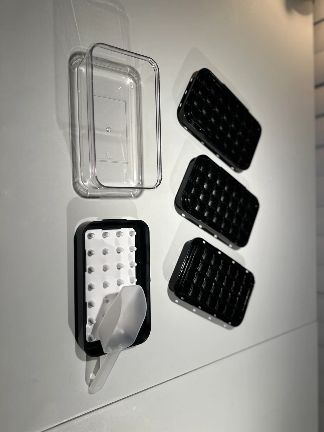 Ice Cube Tray with Bin and Scoop - photo 2