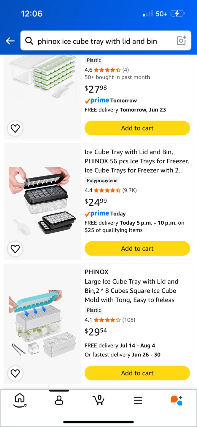 Ice Cube Tray with Bin and Scoop - photo 4