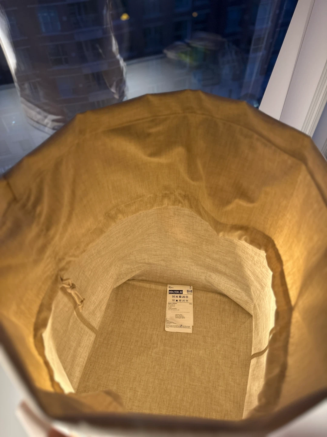IKEA PURRPINGLA Laundry Bag - Beige, 100L - photo 3