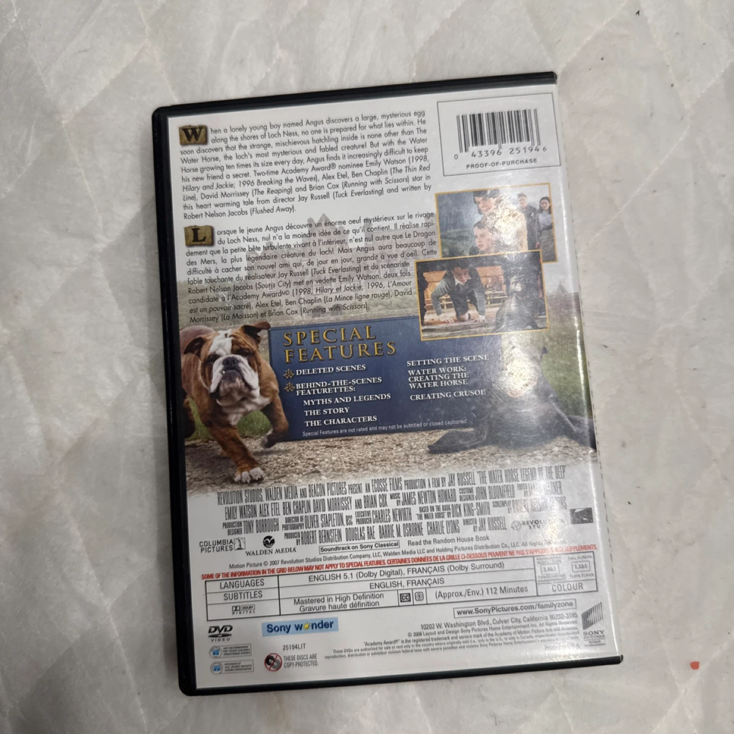 The Water Horse: Legend of the Deep DVD - photo 3