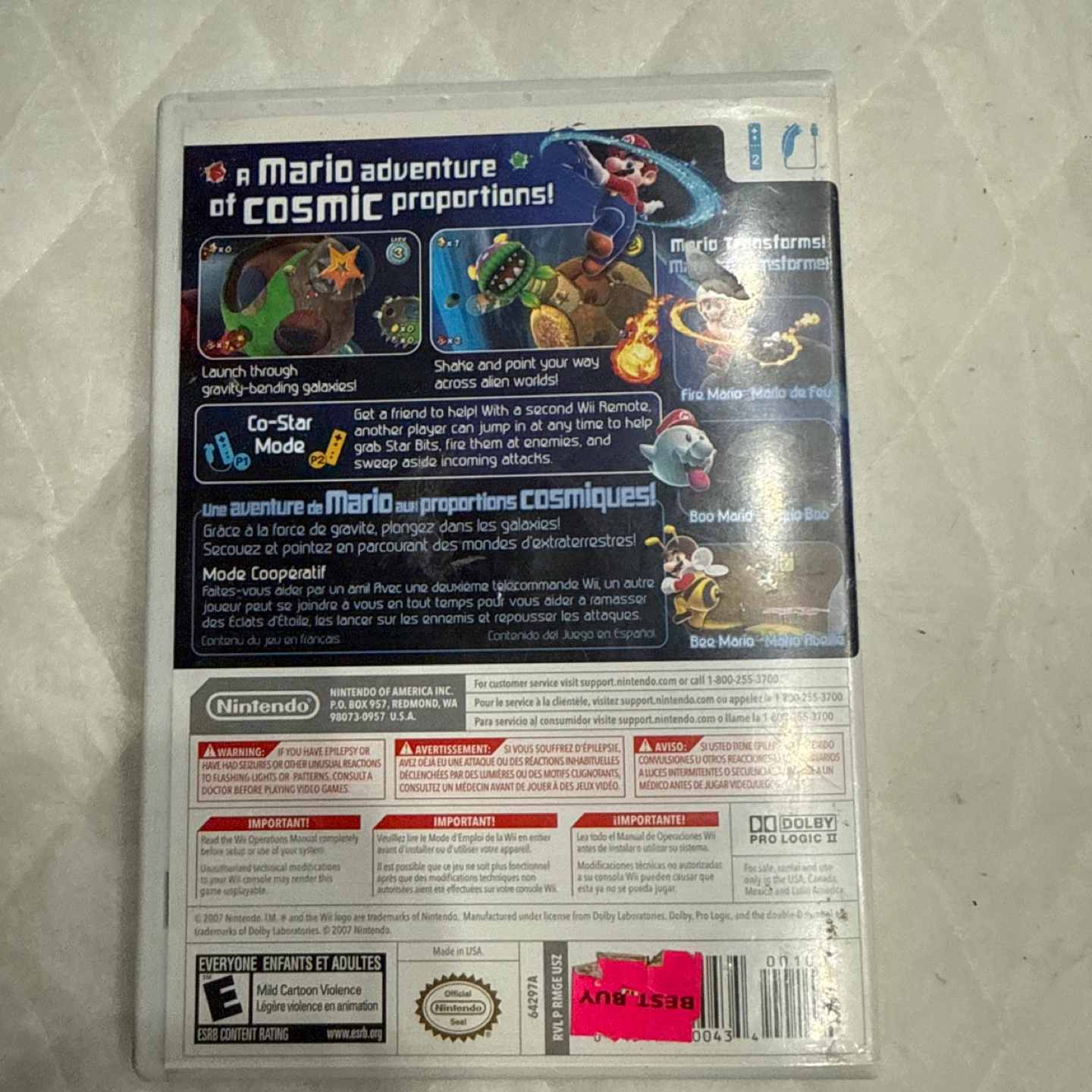 Super Mario Galaxy - Nintendo Wii - photo 3