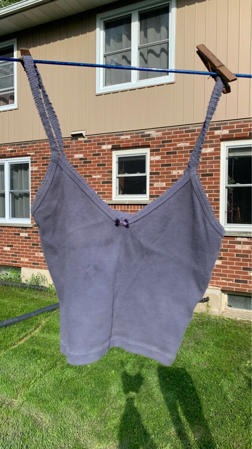 TNA Grey Cami Top - Size XS ⚽️