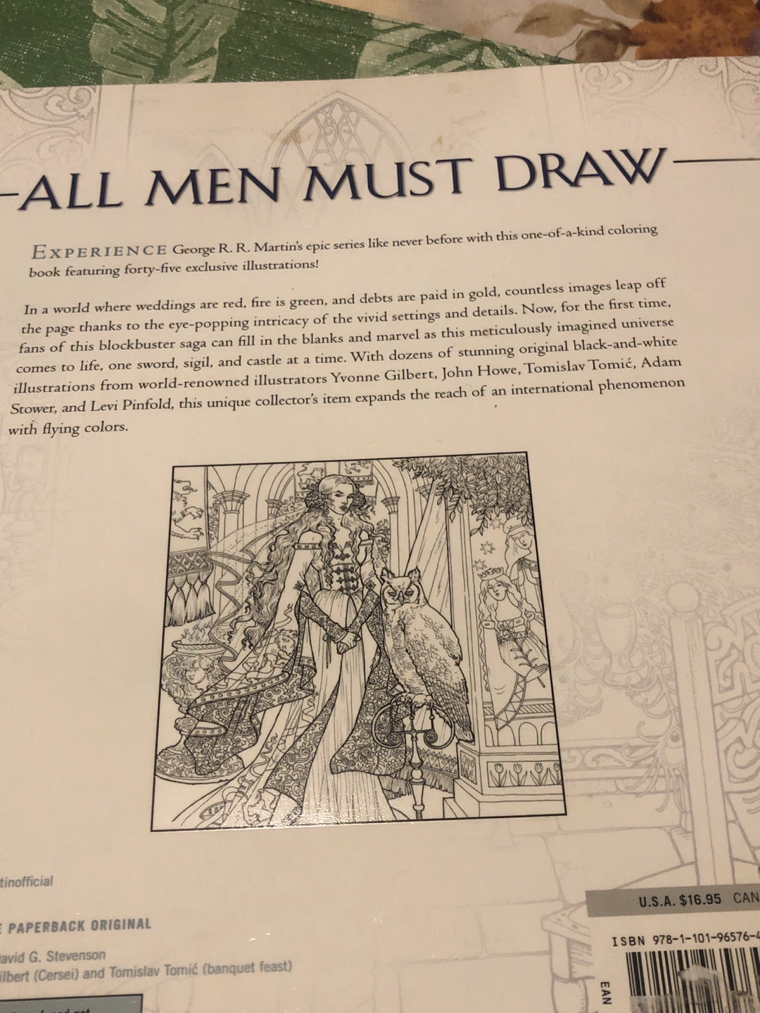 ⚽️ Game of Thrones Coloring Book by George R. R. Martin - photo 2