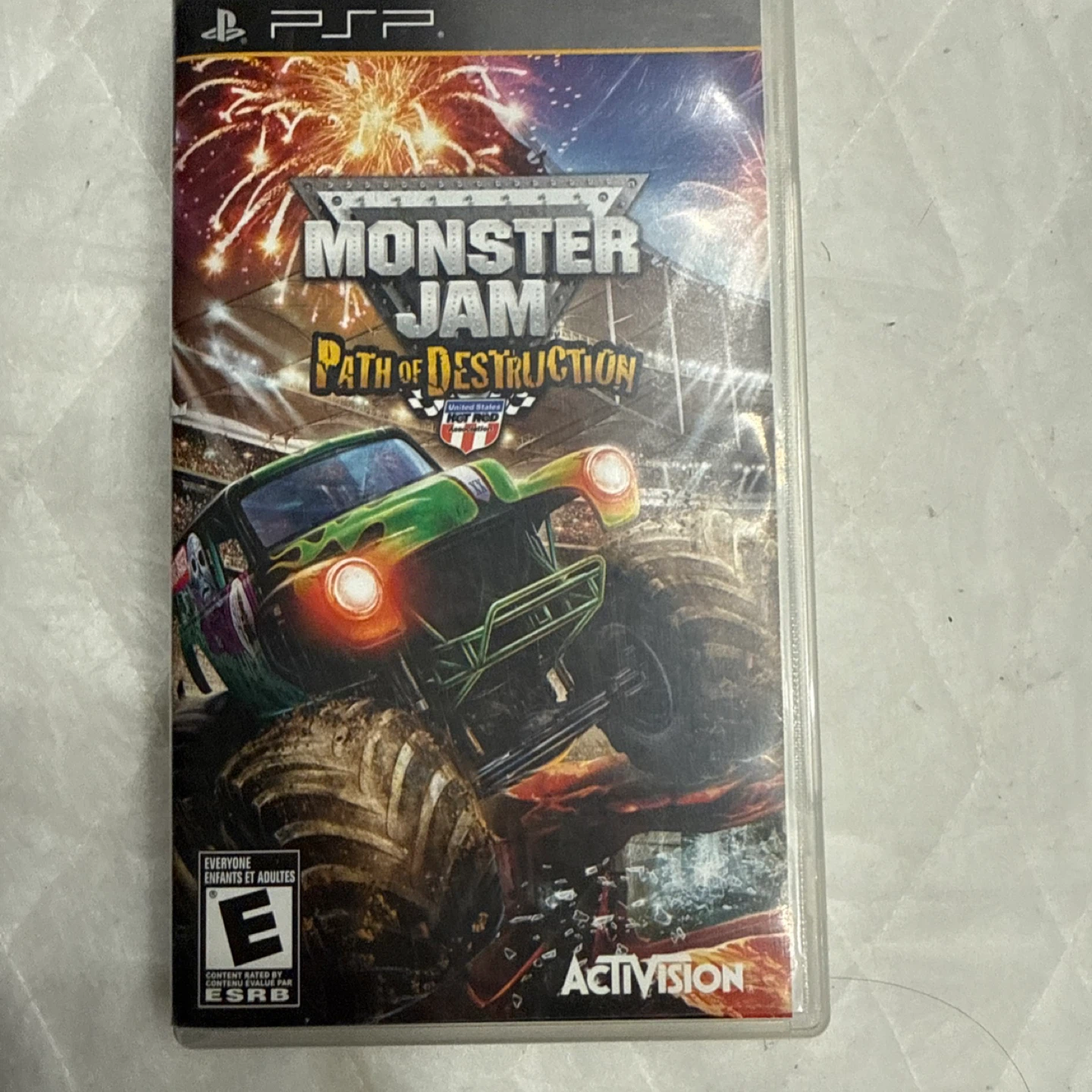 Monster Jam Path of Destruction PSP UMD Game