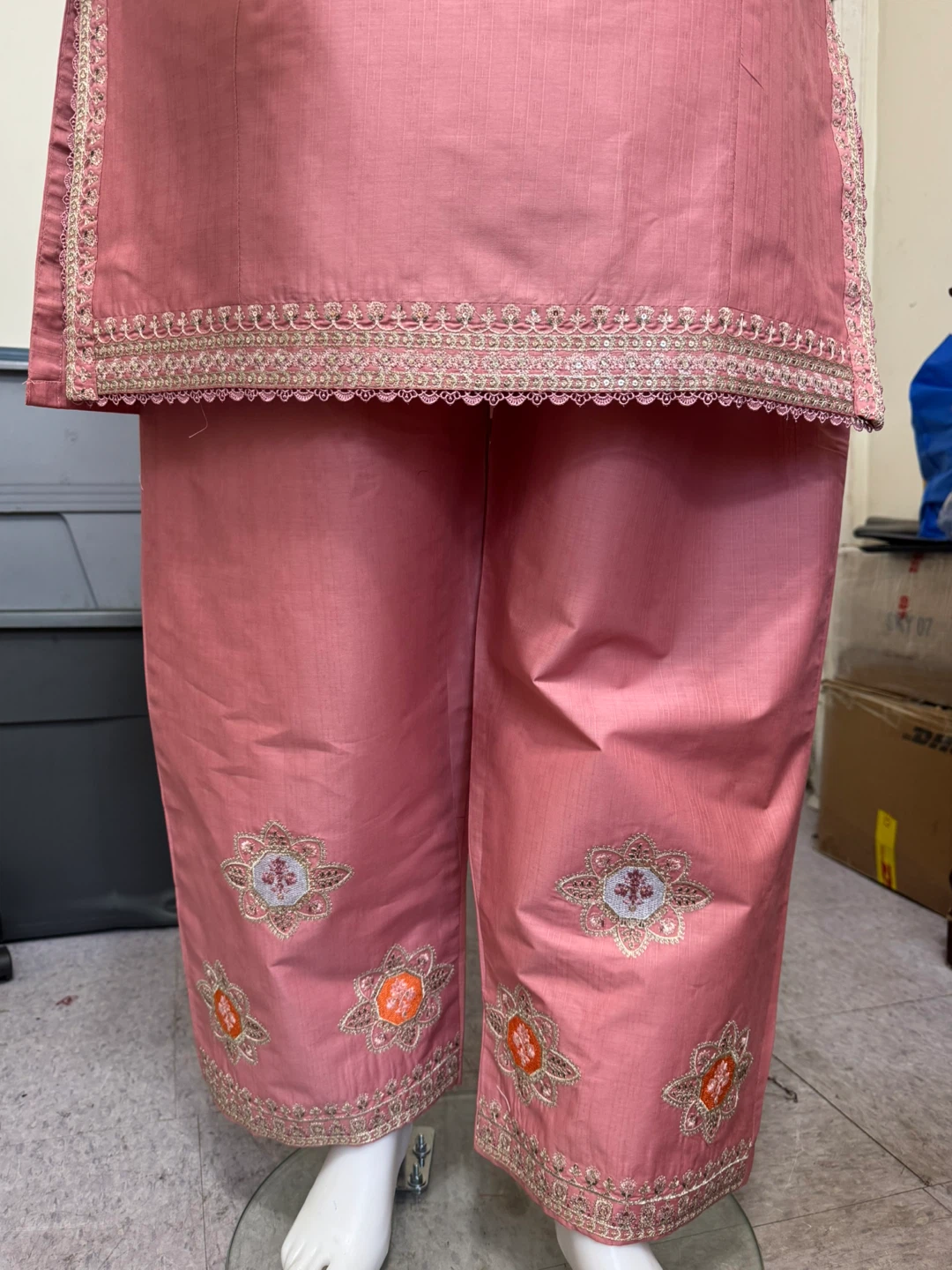 Pakistani cotton dress on sale - photo 5