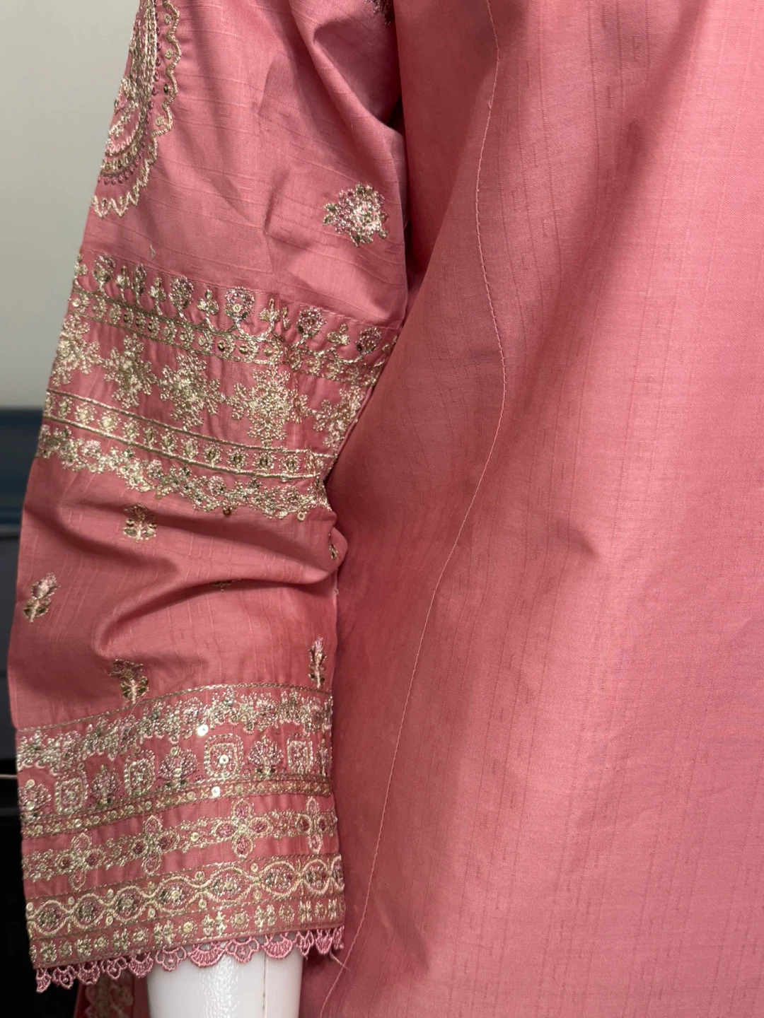 Pakistani cotton dress on sale - photo 4