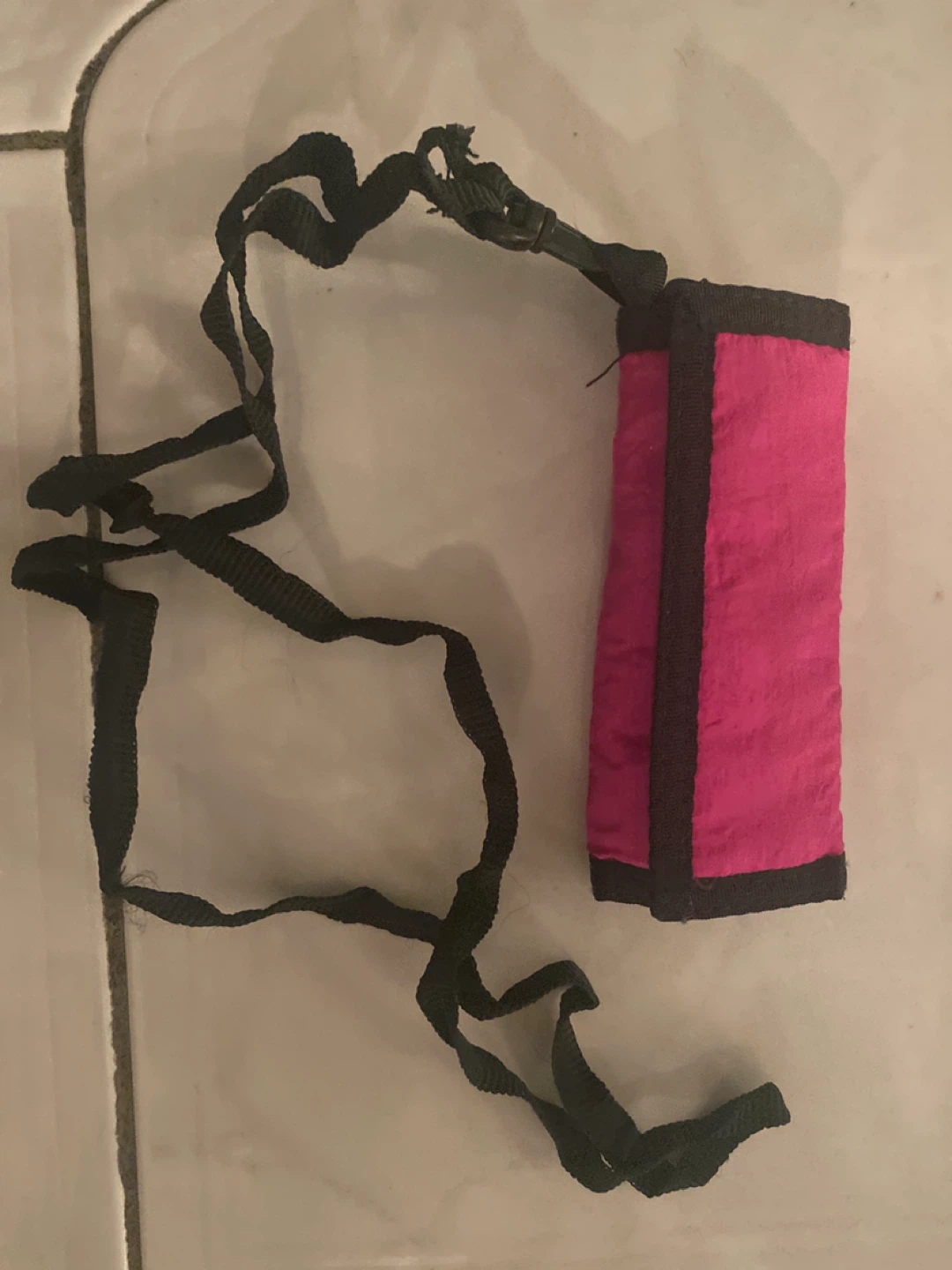 Pink Velcro Wallet with Lanyard ⚽️ - photo 2