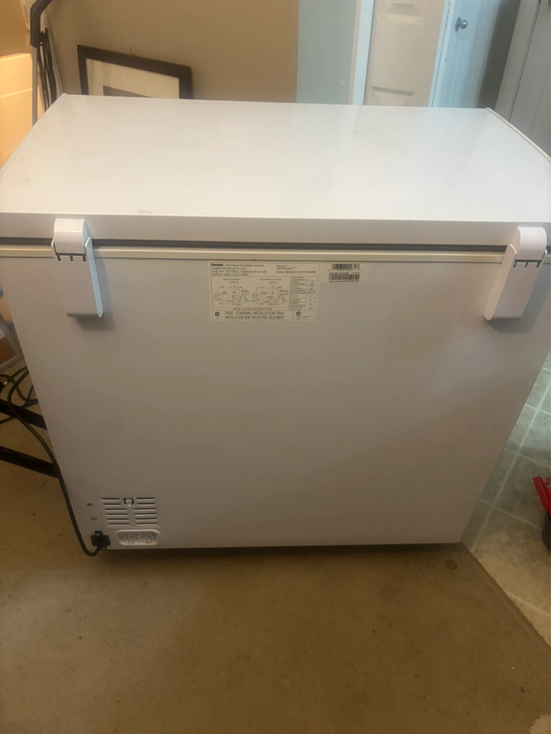 Danby Diplomat Chest Freezer
