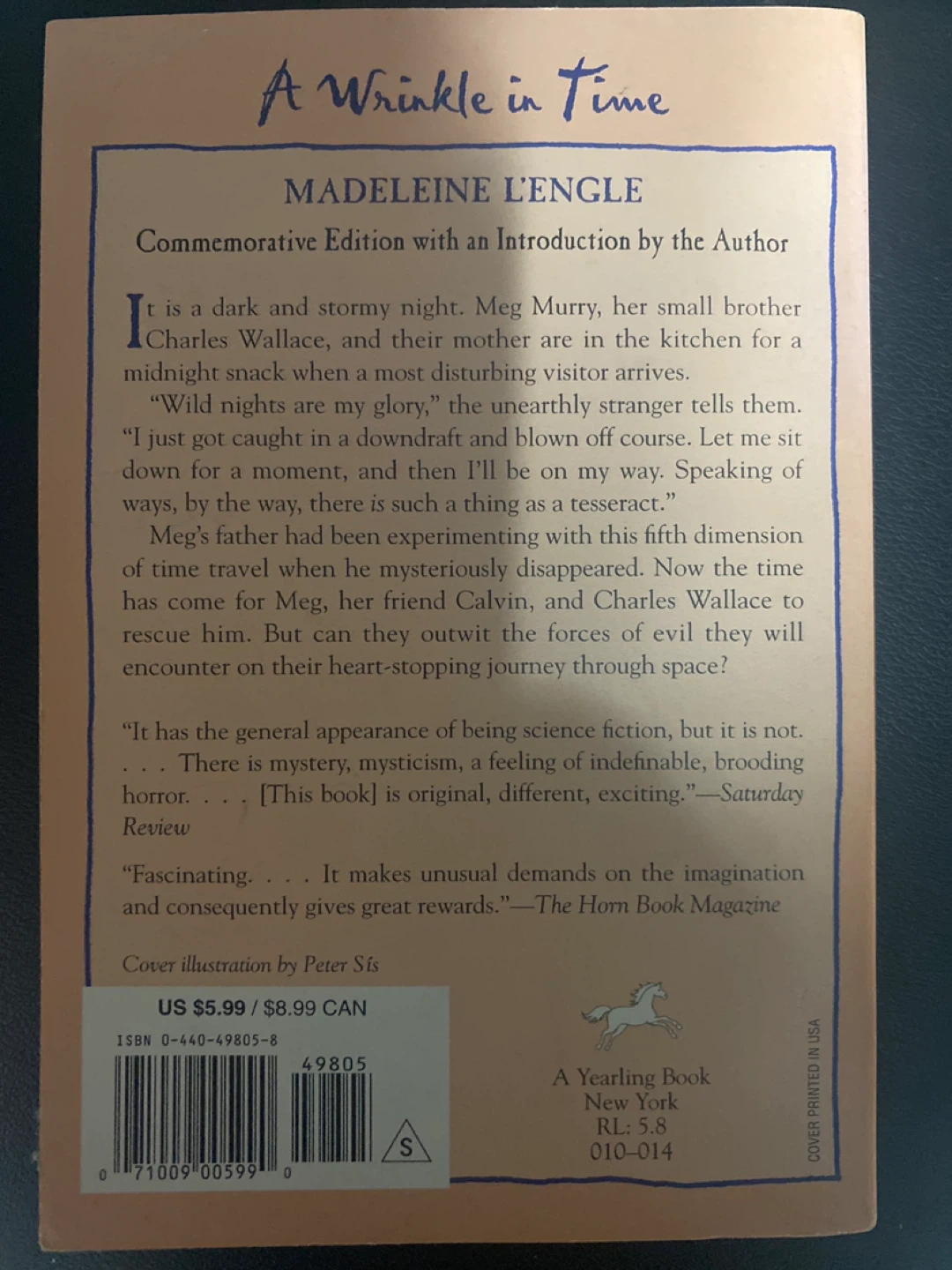 A Wrinkle in Time ⚽️ by Madeleine L'Engle ⚽️ Book - photo 2