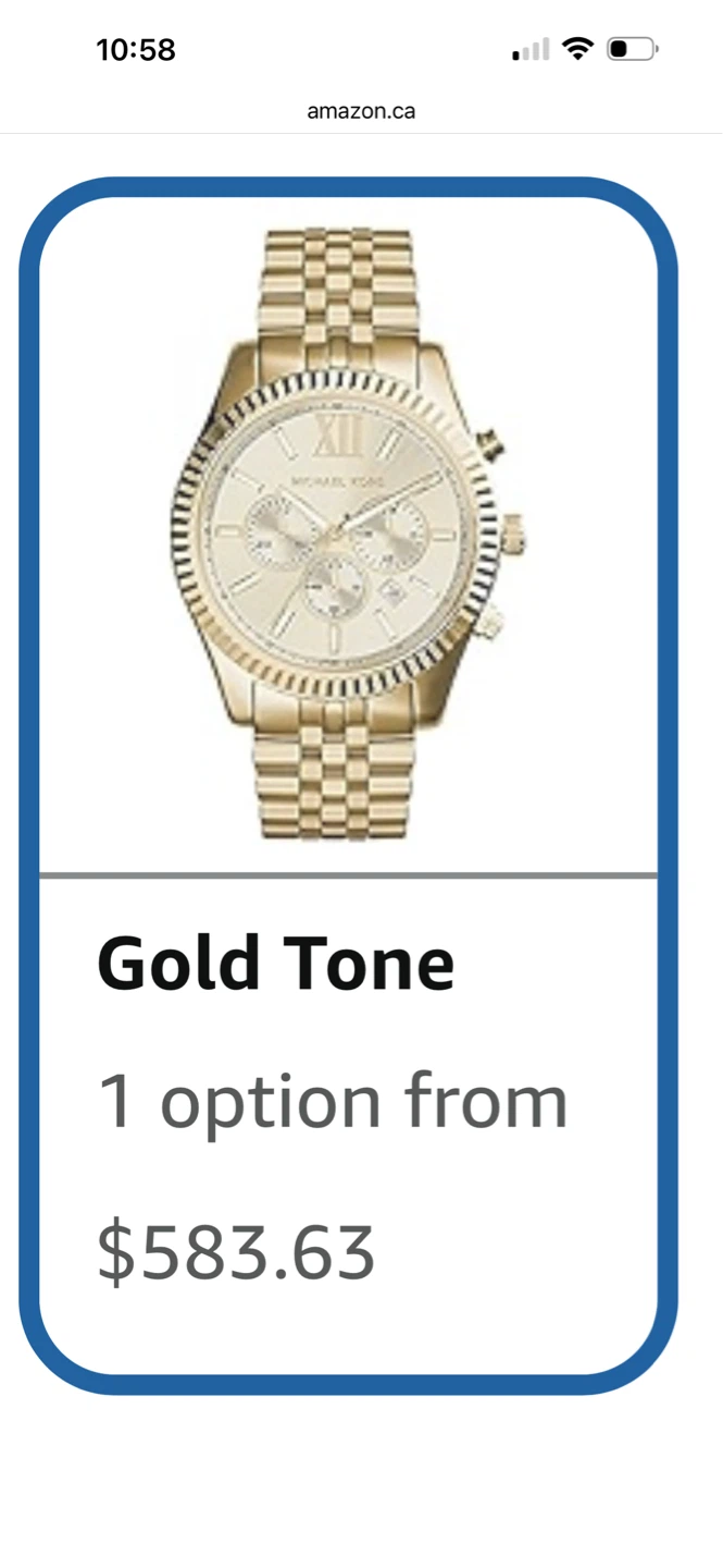 Michael Kors Lexington Watch. - photo 5
