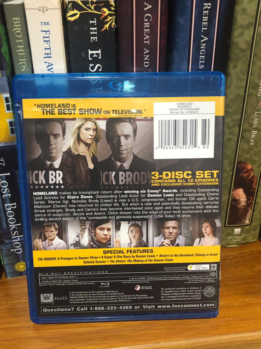Homeland: The Complete Second Season Blu-ray ⚽️ - photo 2