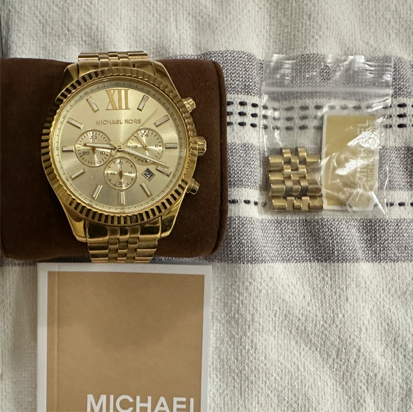 Michael Kors Lexington Watch.