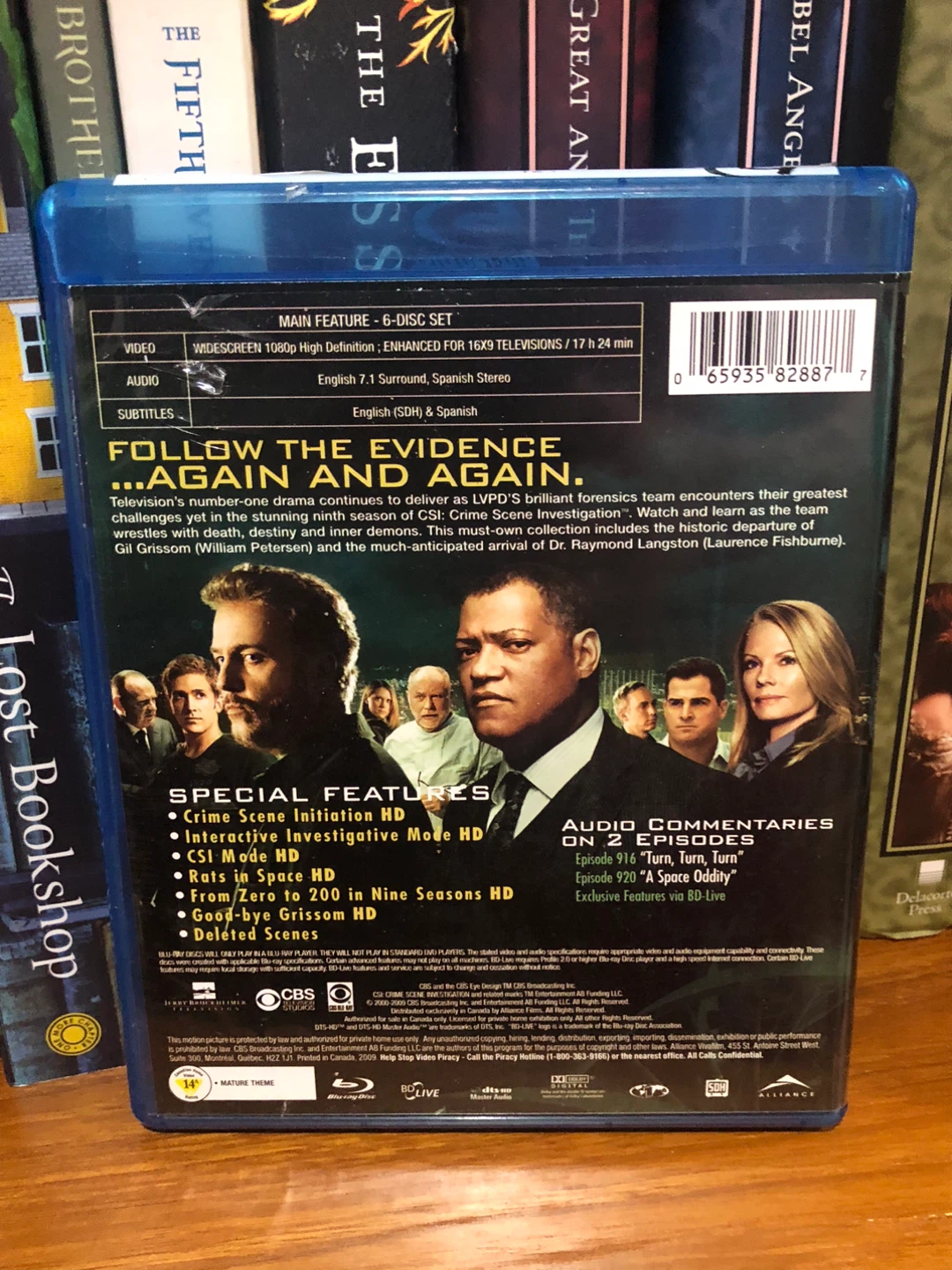 CSI: Crime Scene Investigation The Ninth Season Blu-ray ⚽️ - photo 2