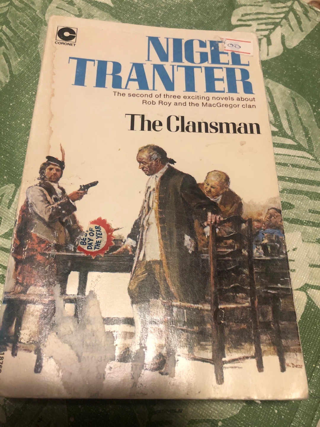 ⚽️ The Clansman by Nigel Tranter Paperback Book