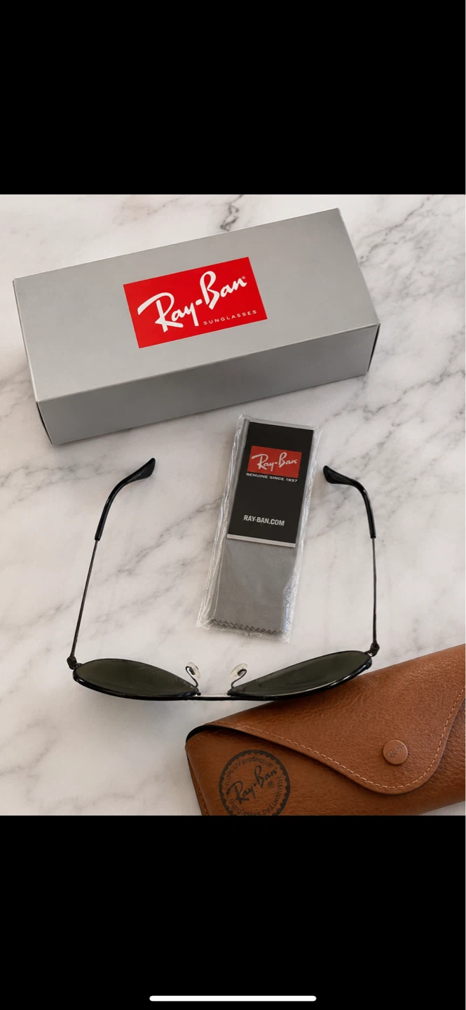 Ray-Ban Aviator Sunglasses with Case - photo 2