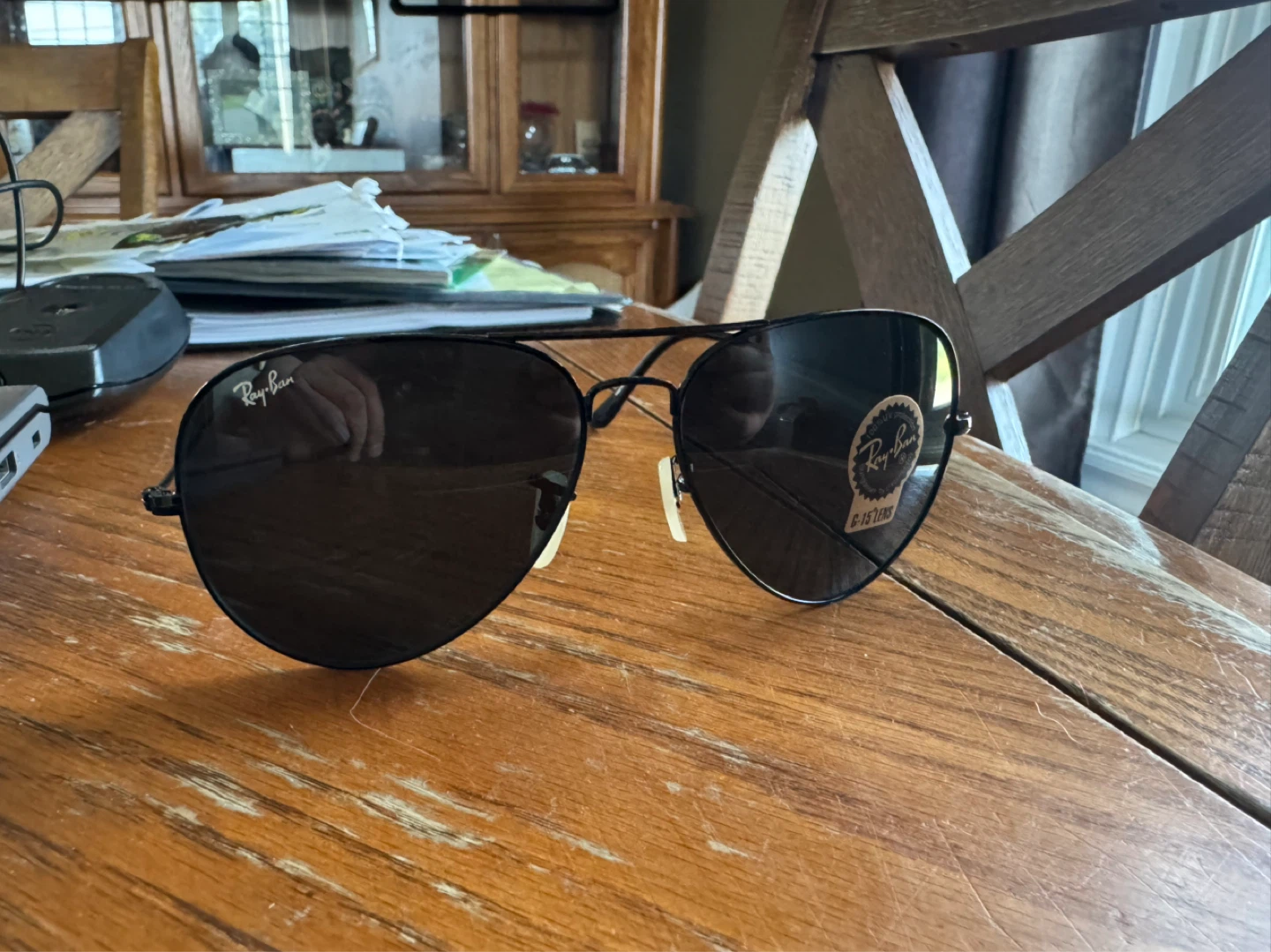 Ray-Ban Aviator Sunglasses with Case - photo 4