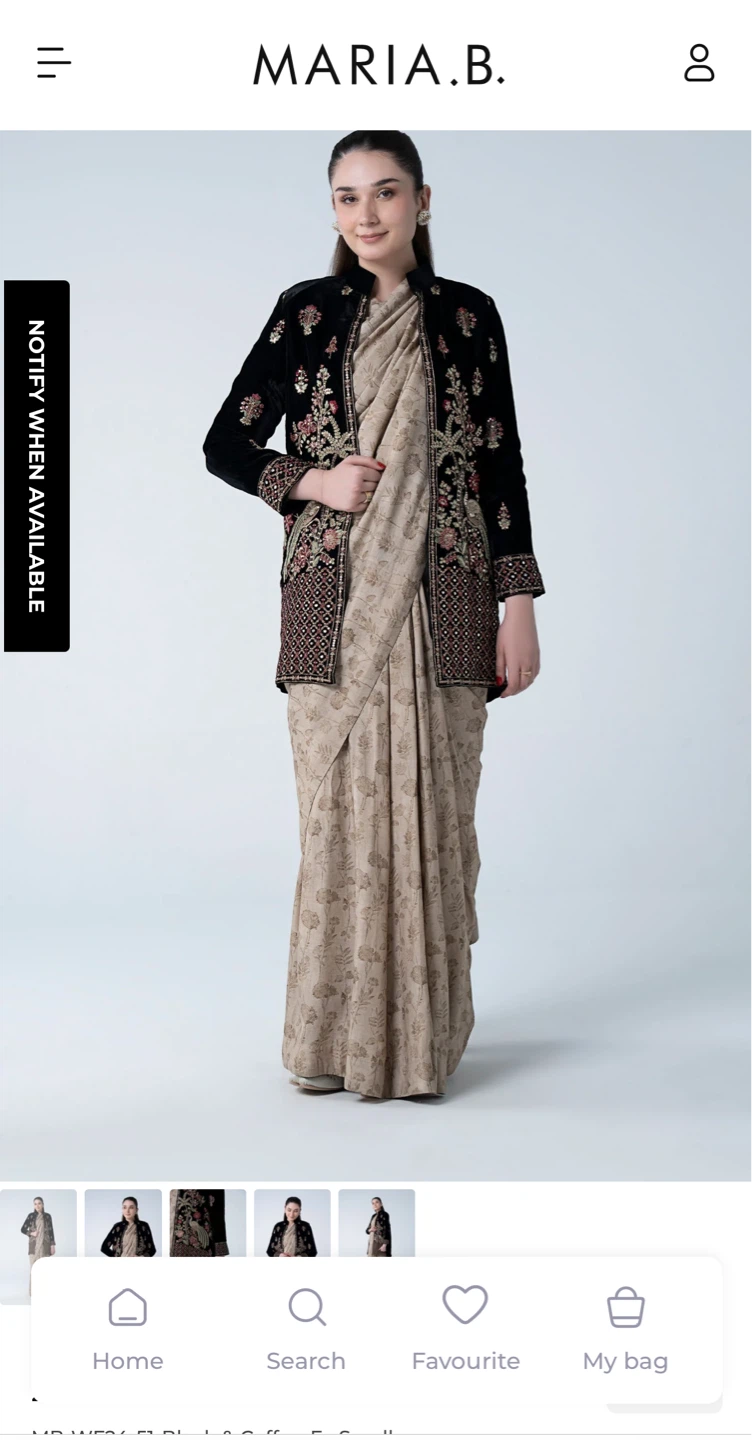 MARIA.B. Embroidered Velvet Jacket sarre
