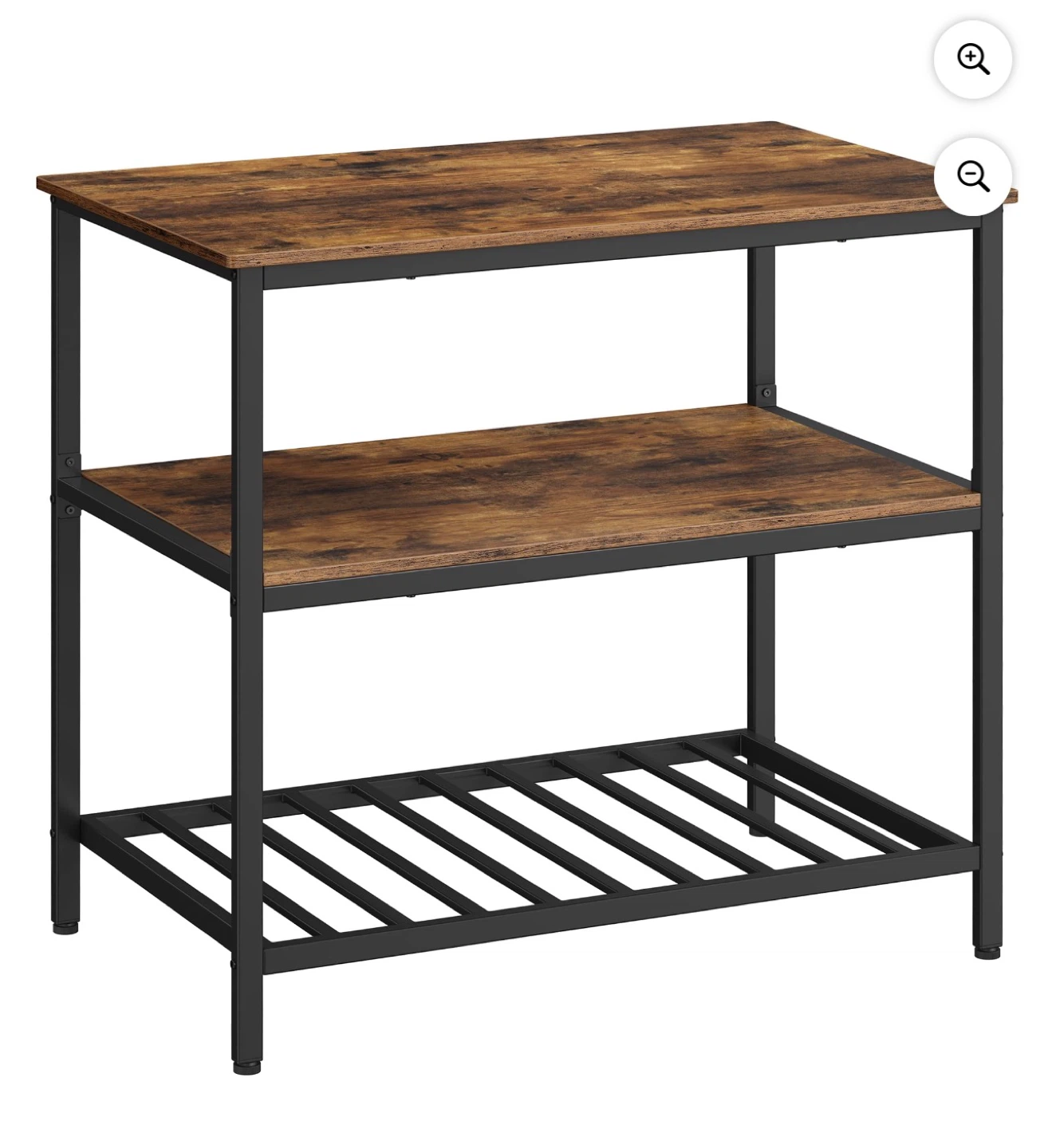 3-Tier Industrial Kitchen Storage Shelf