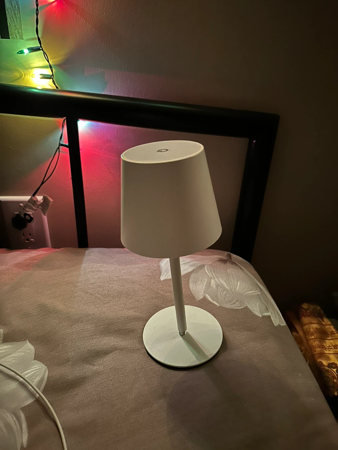 White Portable LED Table Lamp