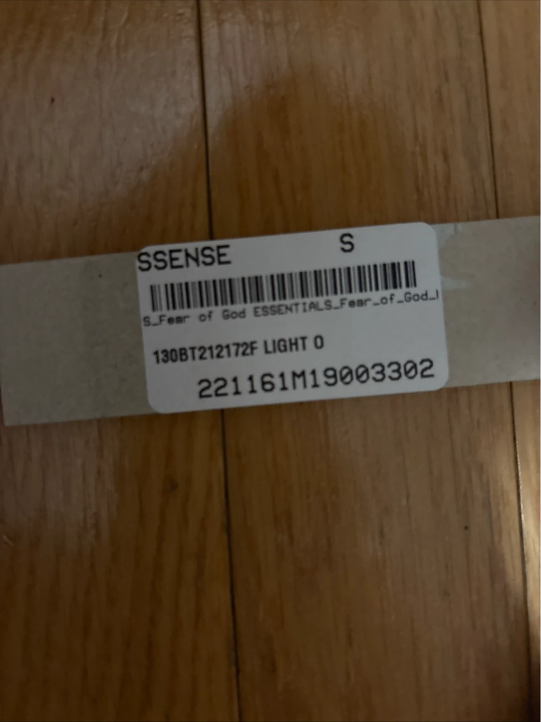 Fear of God ESSENTIALS Sweatpants Light Heather Grey Size S - photo 3