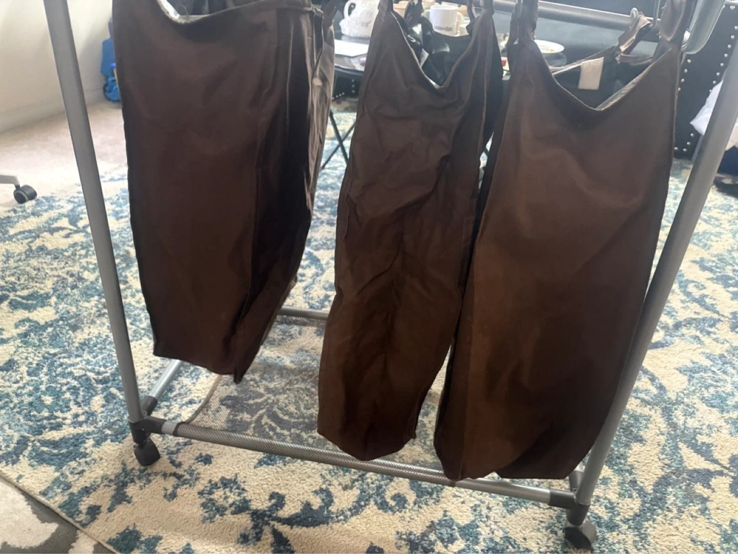 3-Tier Laundry Sorter Cart