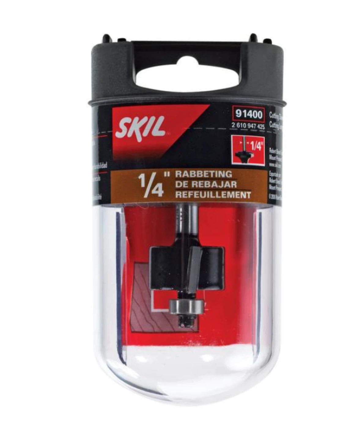 SKIL Rabbeting Router Bit 1/4 inch