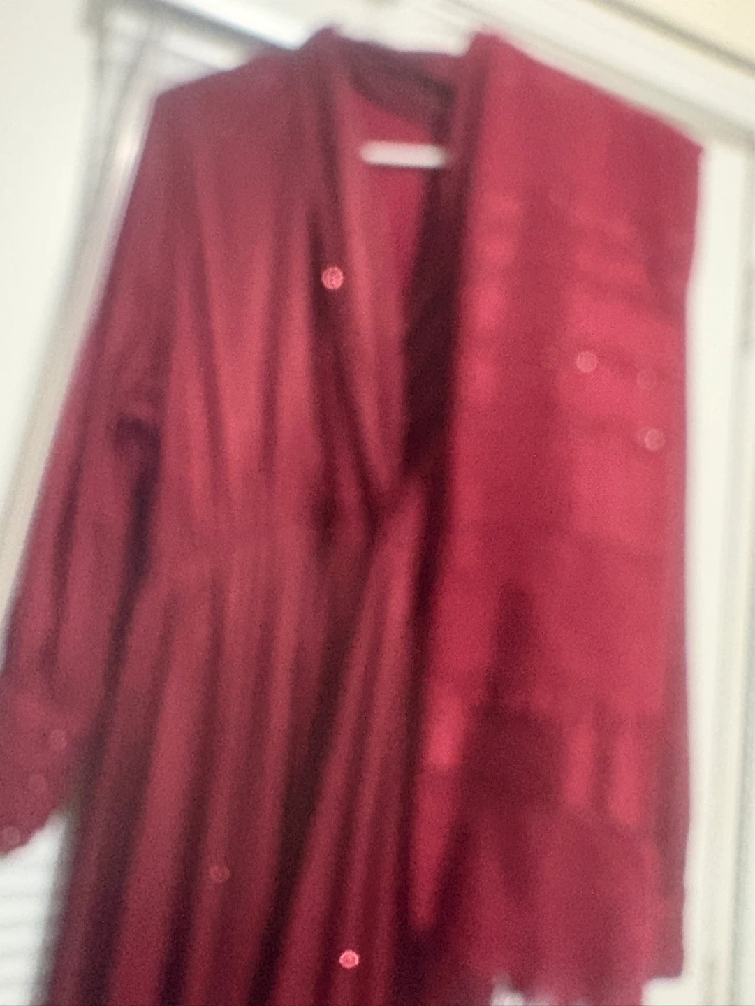 Red Sparkly Maxi Dress - photo 2