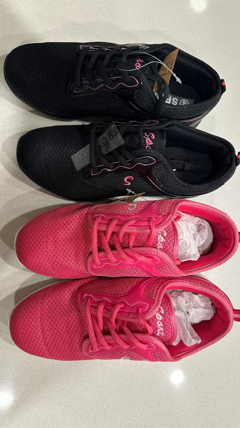 Sport Sneakers - Black & Pink - photo 2