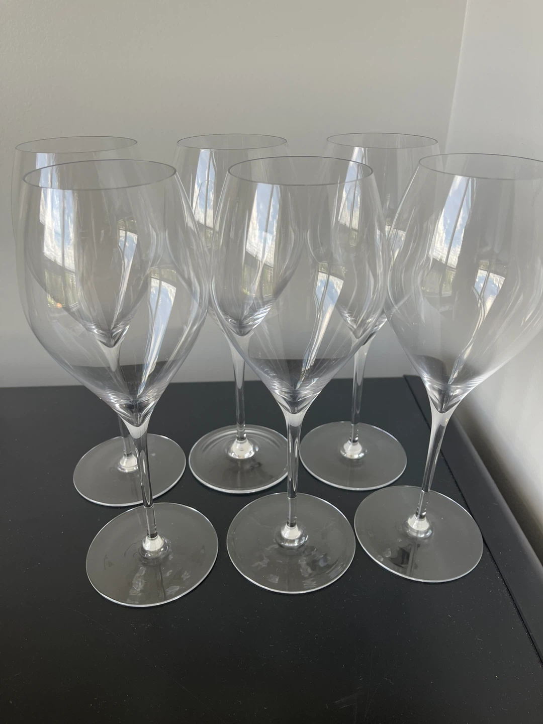6 Wine glasses
