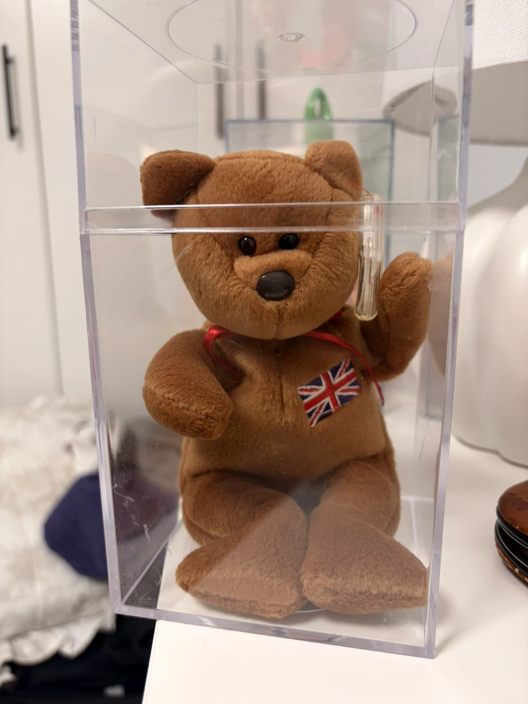 Ty Beanie Babies Britannia and Peace Teddy Bear