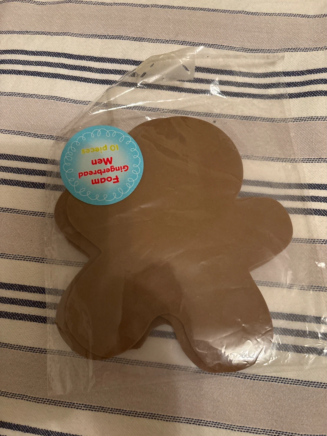 ⚽️Foam Gingerbread Men Cutouts - 4 left