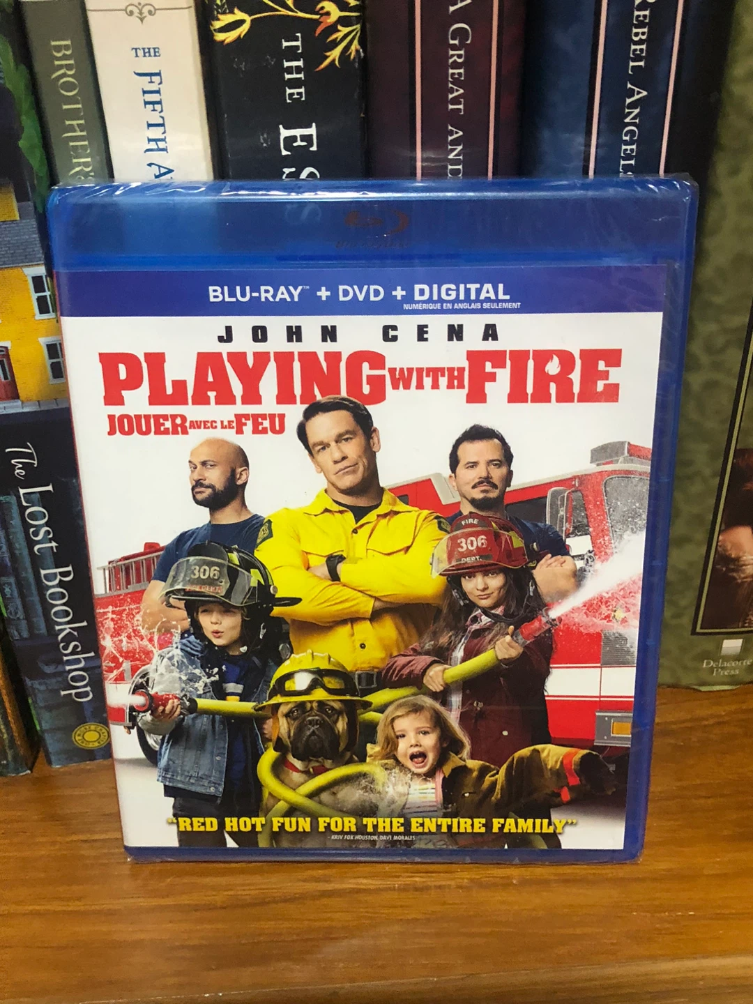Playing With Fire Blu-ray + DVD + Digital Movie, Sealed ⚽️