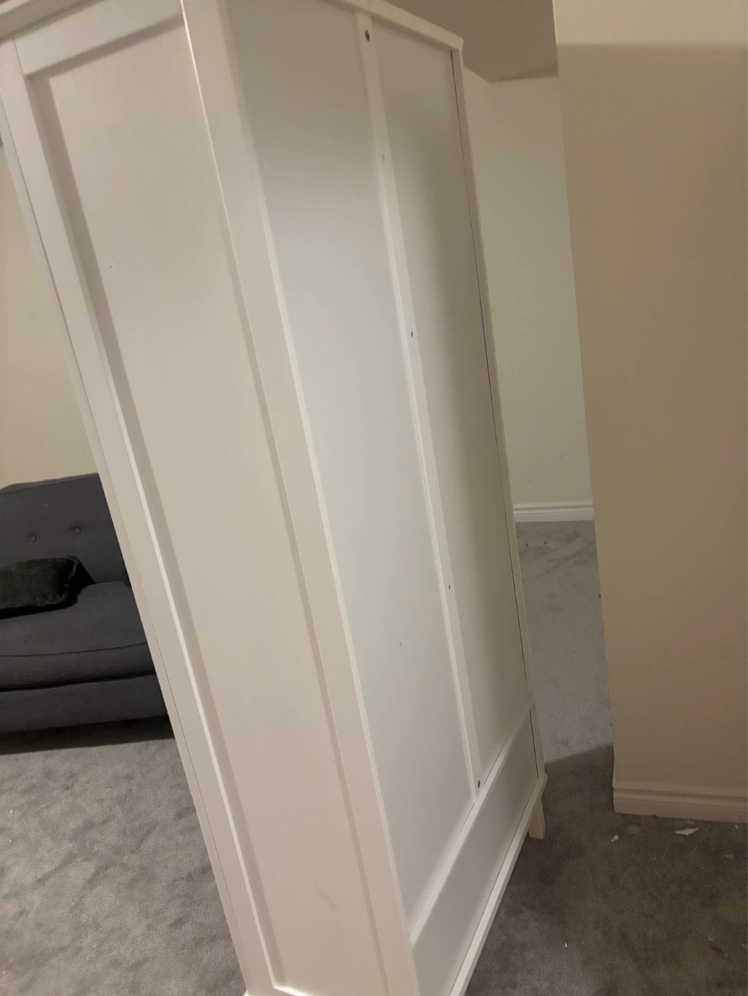 White Bookshelf with 4 Shelves - photo 5