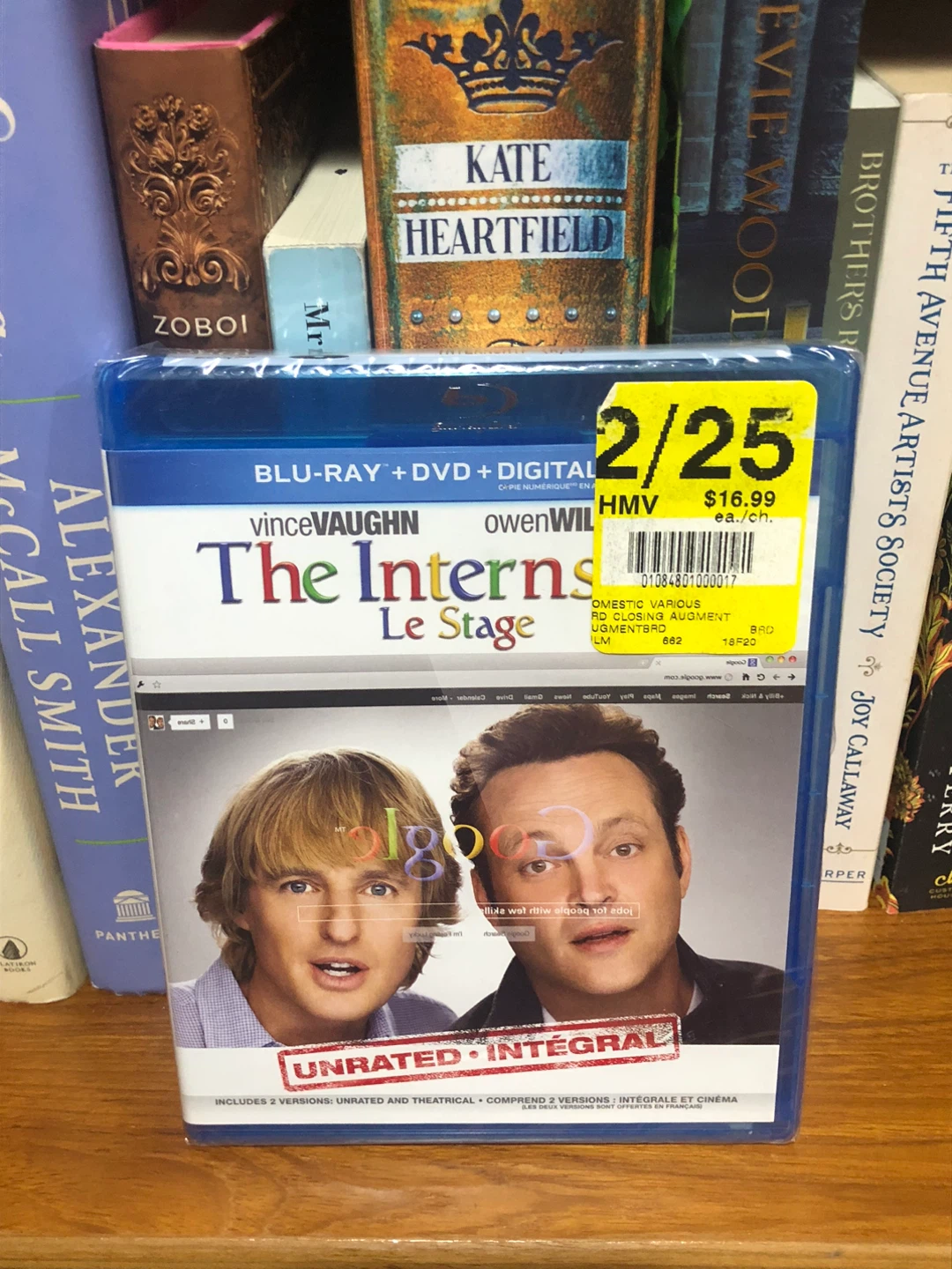 The Internship Blu-ray + DVD + Digital Copy ⚽️