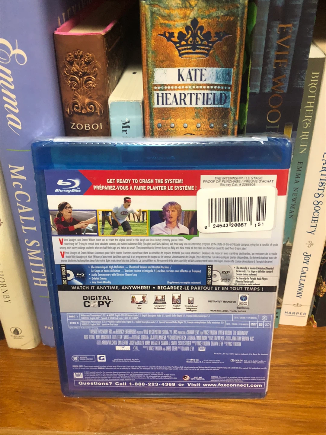 The Internship Blu-ray + DVD + Digital Copy ⚽️ - photo 2