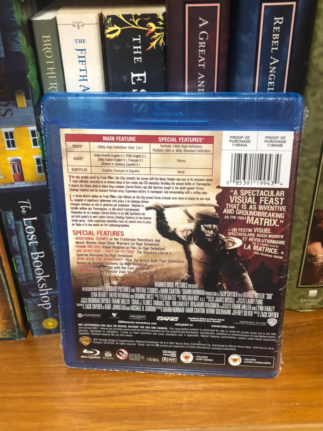 300 Blu-ray — Factory Sealed ⚽️ - photo 2