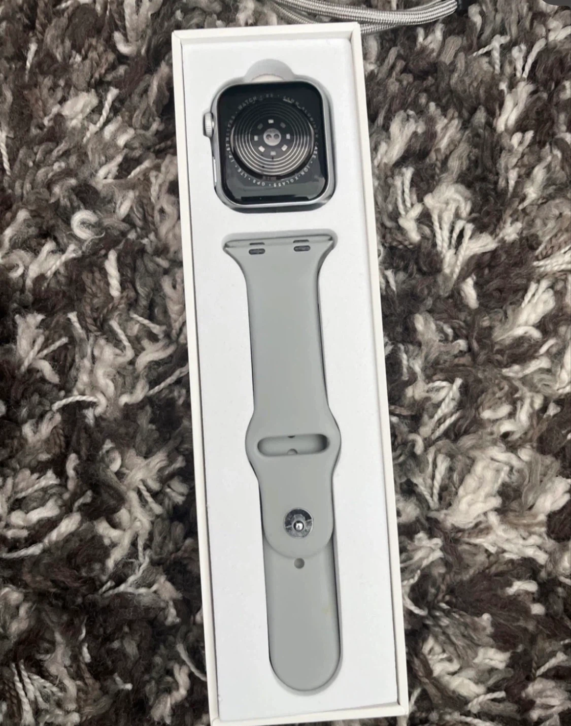 Smart Watch with Grey Band