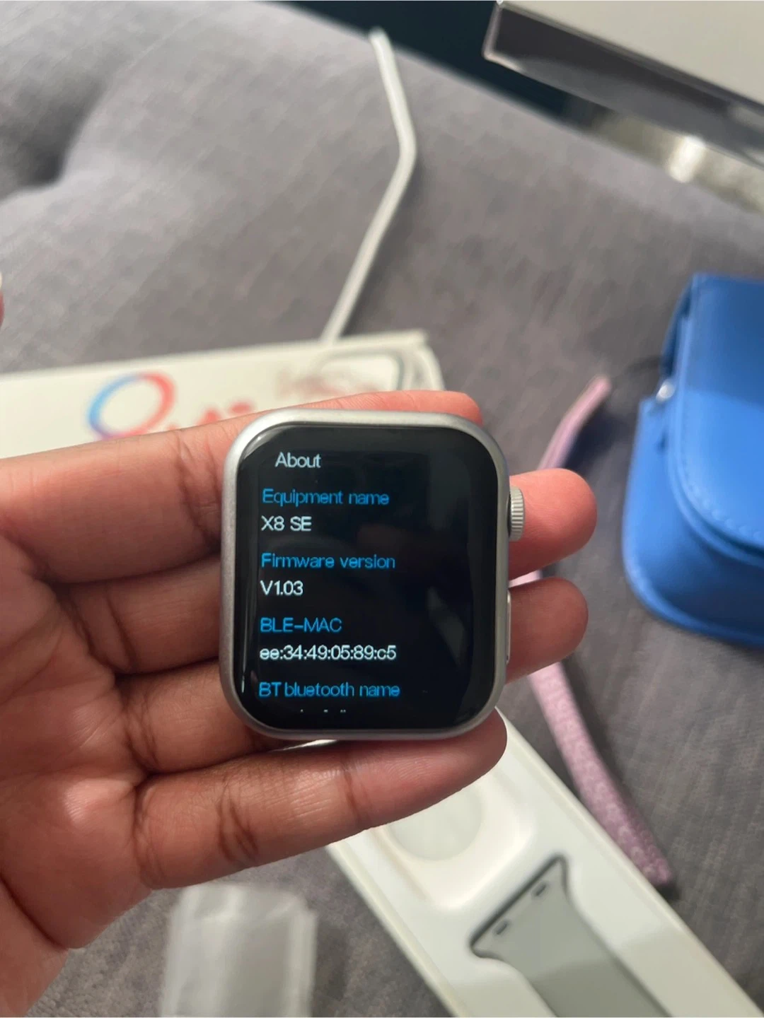 Smart Watch with Grey Band - photo 3