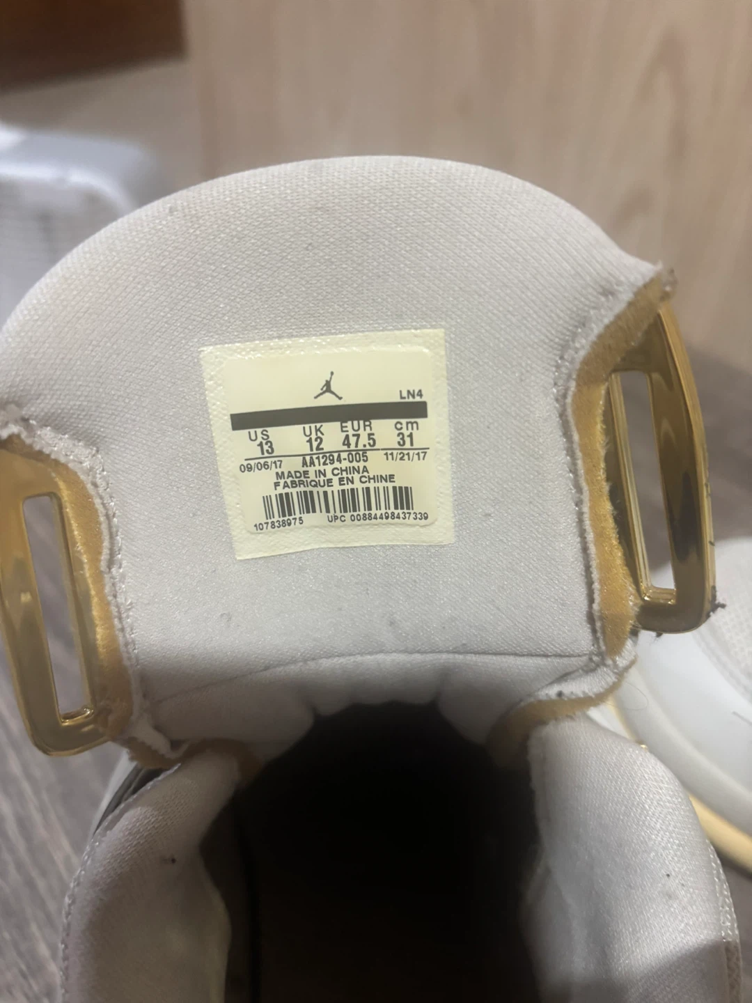 Jordan genaration 23 size 13 - photo 5