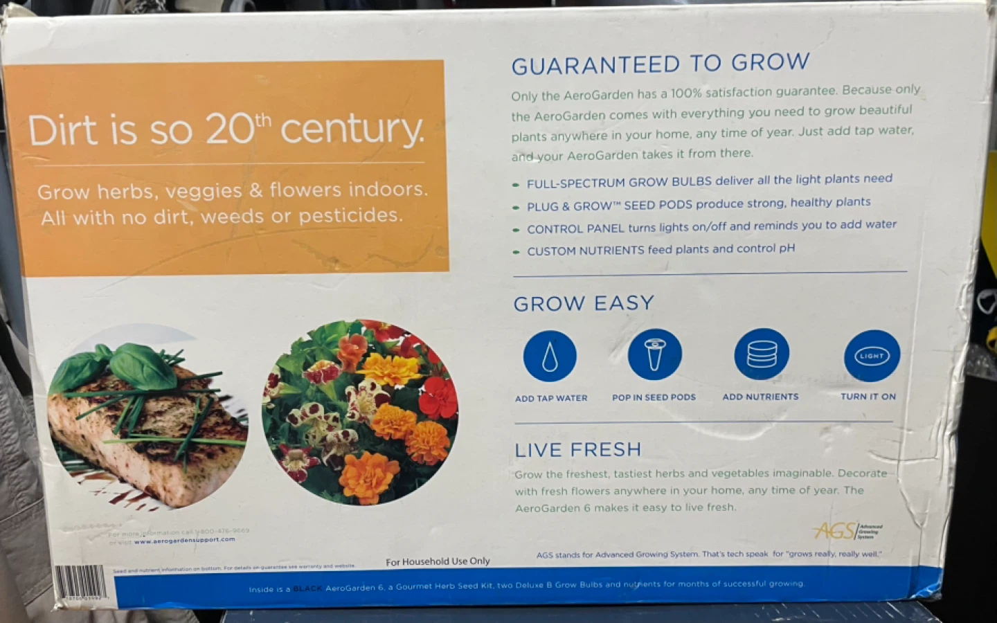 AeroGarden 6 Gourmet Herb Seed Kit - photo 2