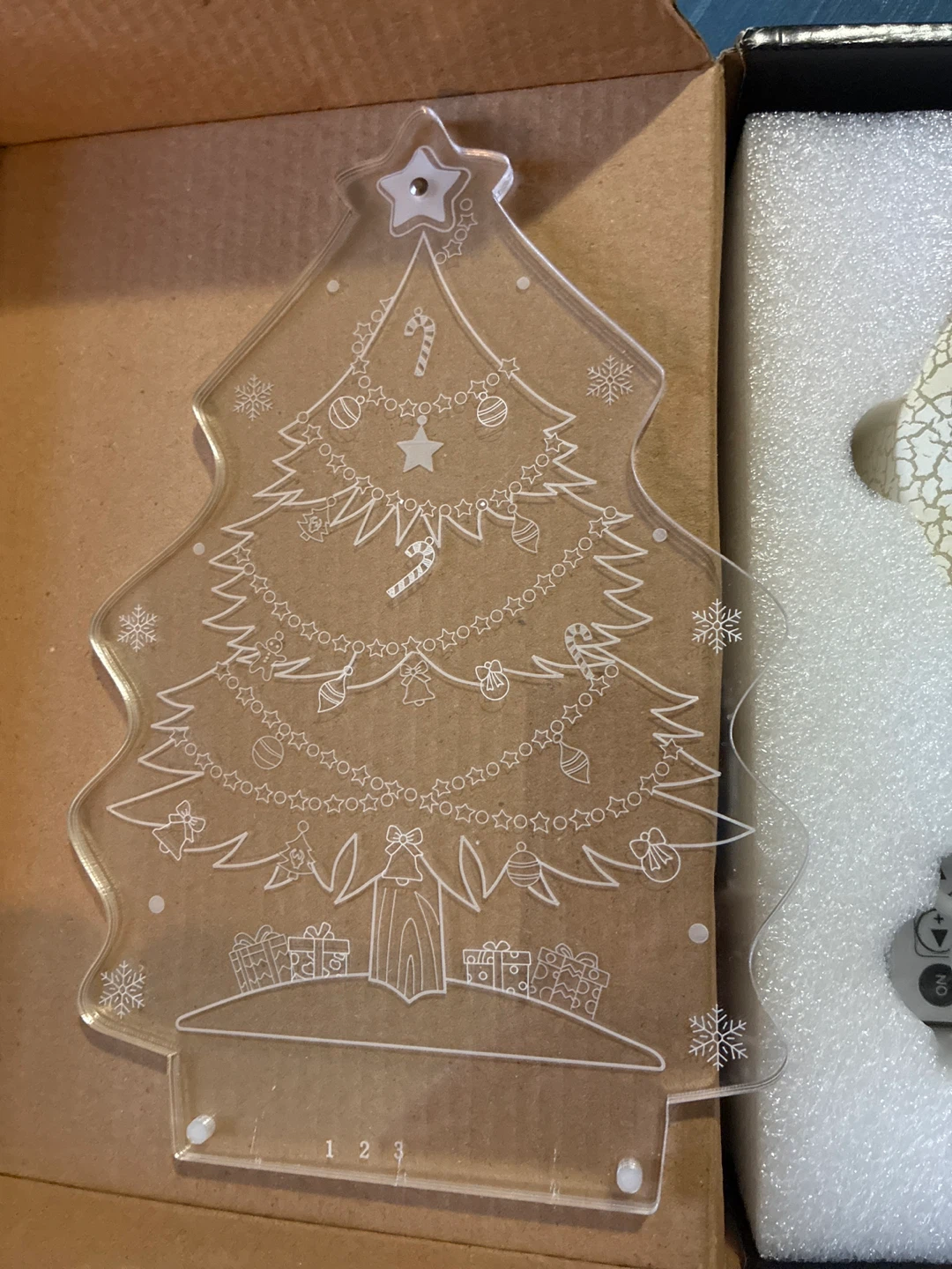 ⚽ LED Christmas Tree Night Light - photo 2