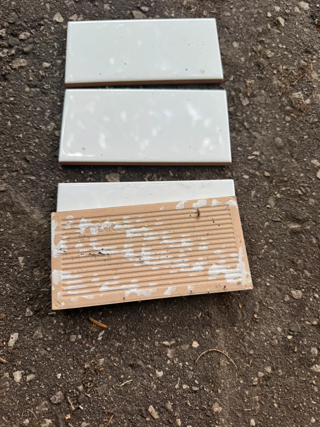 White Ceramic Subway Glossy Tiles 83 Tiles - photo 2