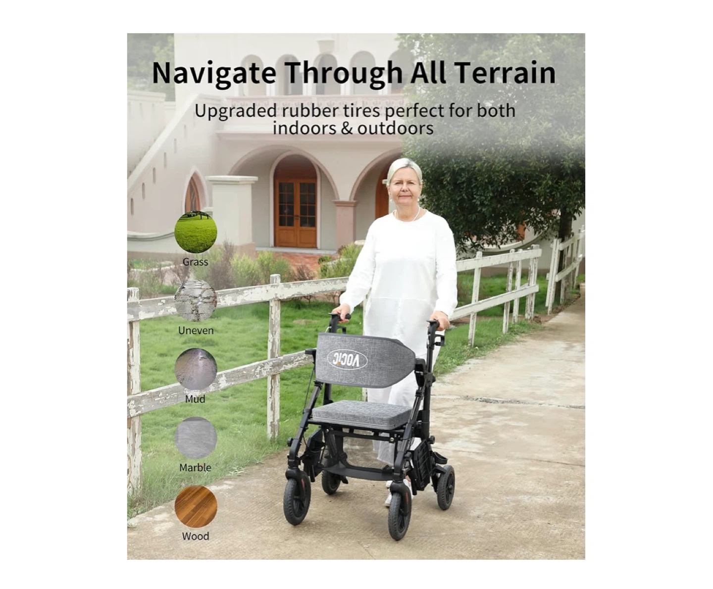 Rollator/wheelchair - photo 4