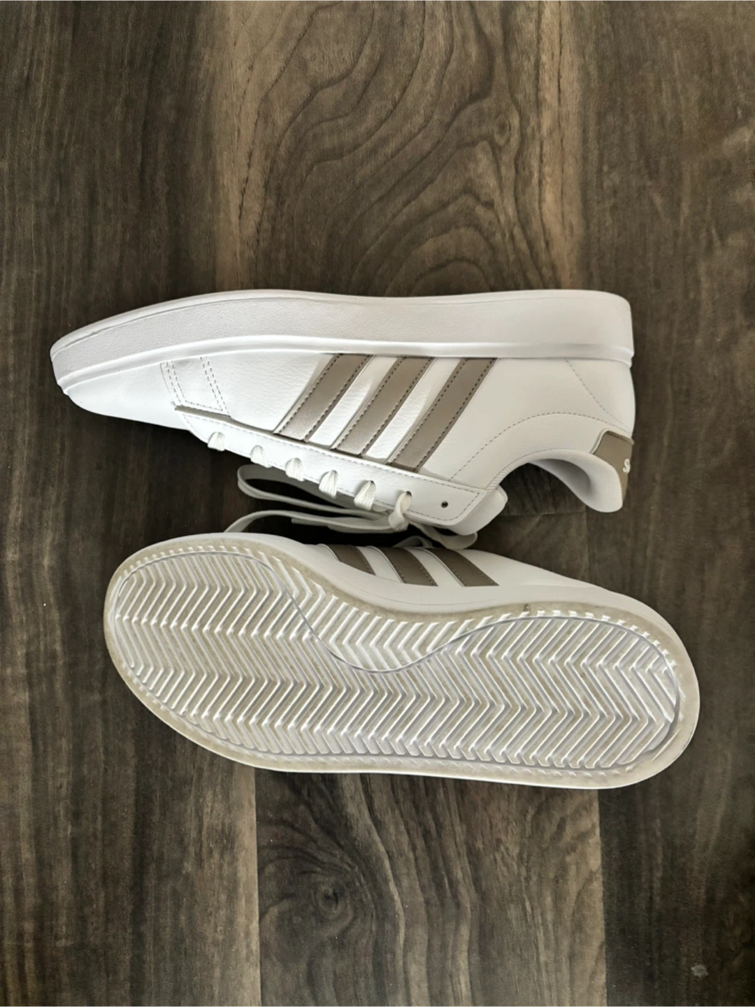 Adidas Cloudfoam Comfort Sneakers Size 10 White - photo 2
