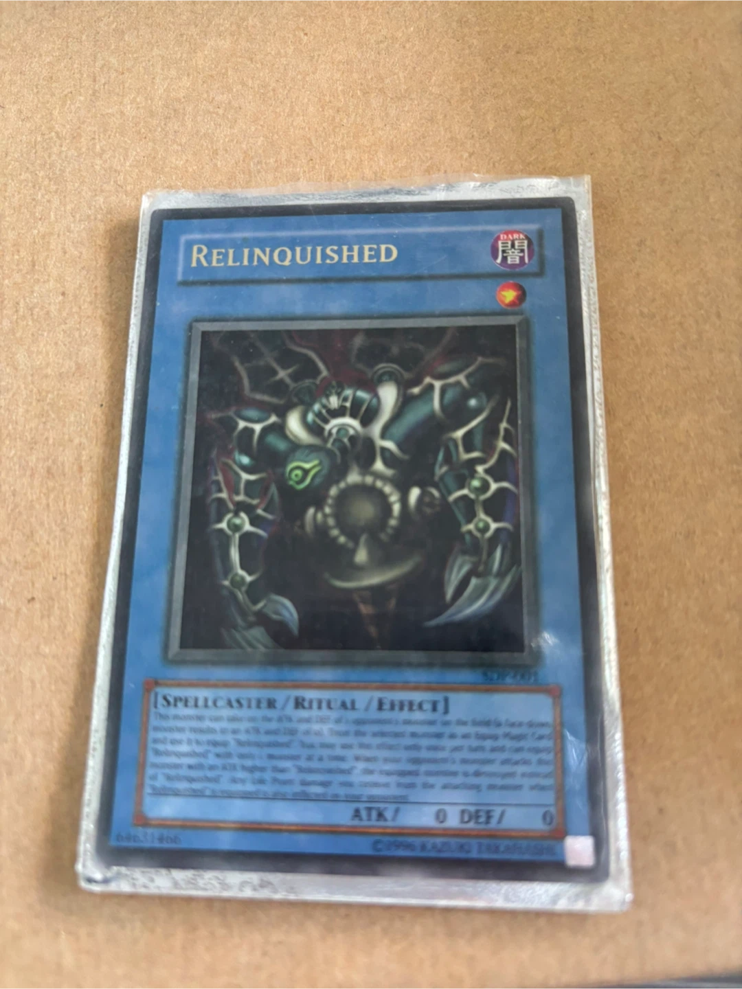Yu-Gi-Oh! Trading Cards - Relinquished & Red-Eyes B. Dragon