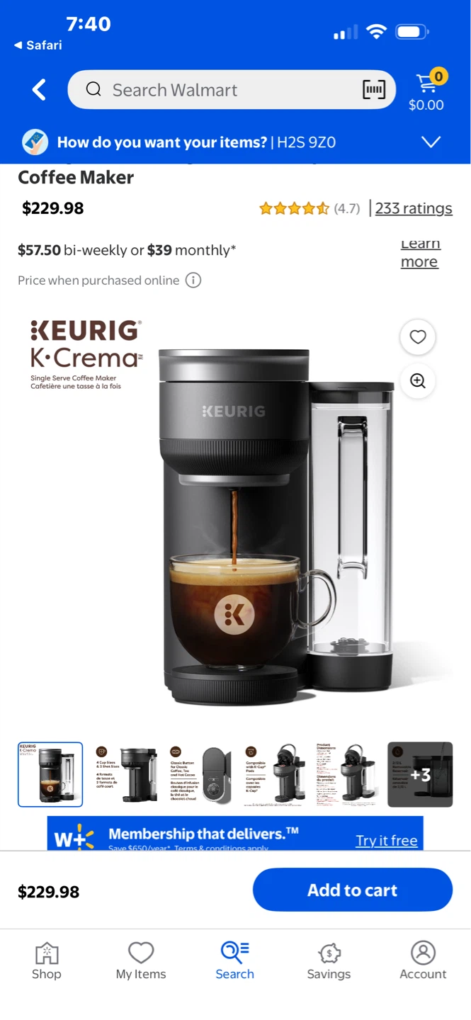 Brand new coffe machine
