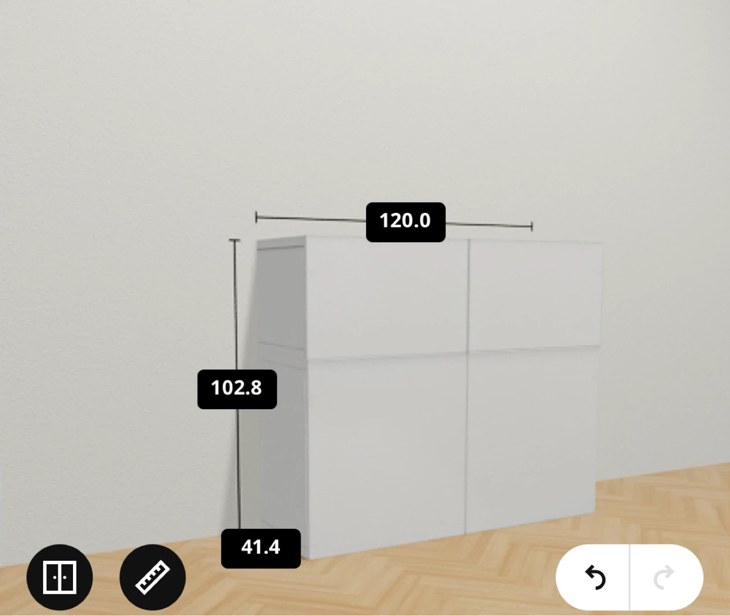 Custom IKEA BESTA Storage Cabinet / Sideboard - photo 2