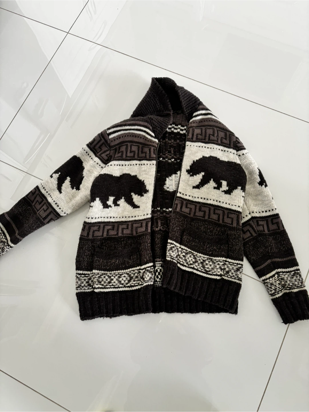 Lucky Brand men’s large sweater jacket